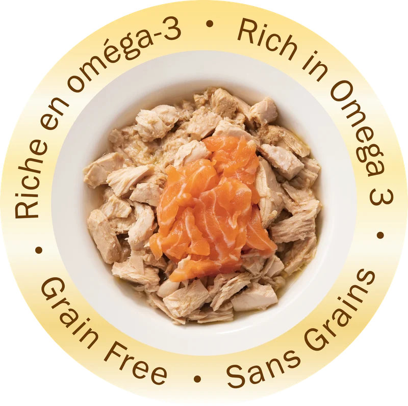 Noir Gourmet Tuna with Salmon in Gravy detail