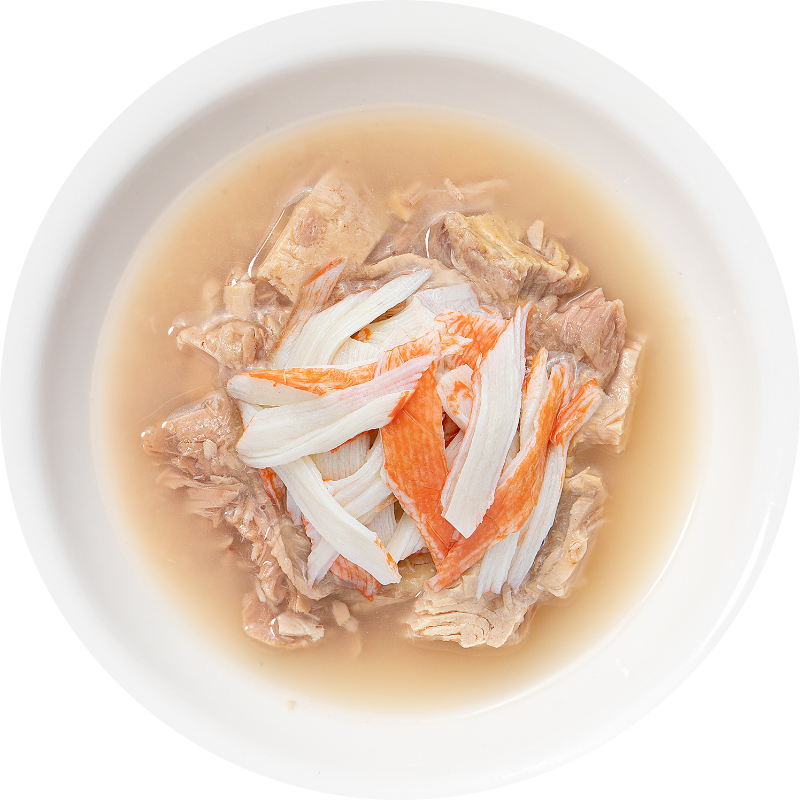 Can Food Tuna & Crab Meat detail